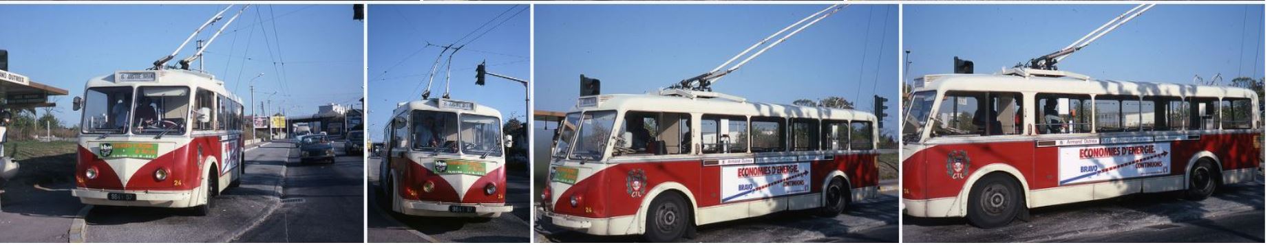 Trolleybus historique Limoges