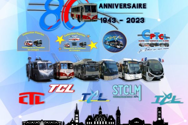 L’Histoire des 80 ans du Trolleybus à Limoges