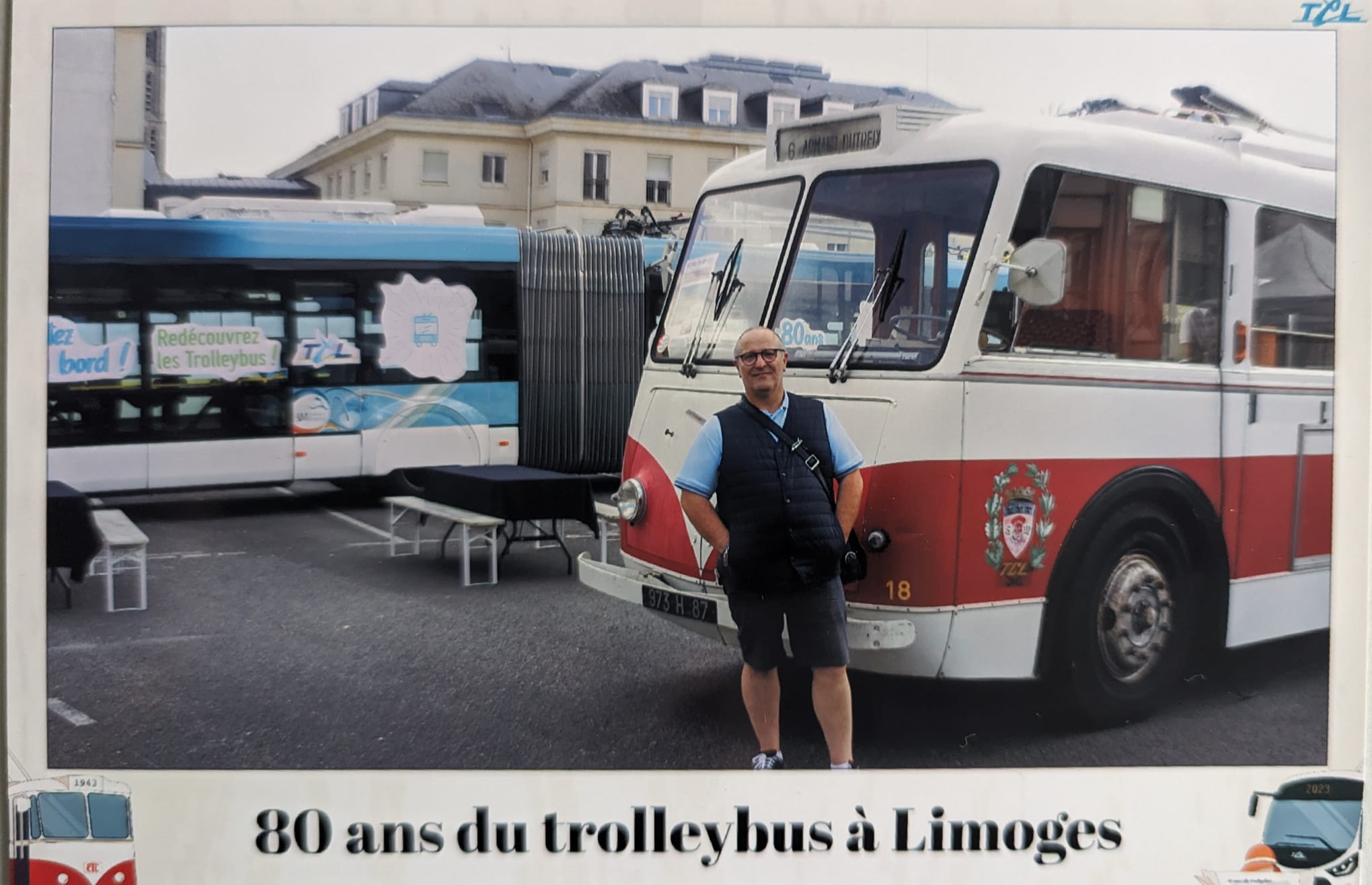 Intérieur d'un trolleybus