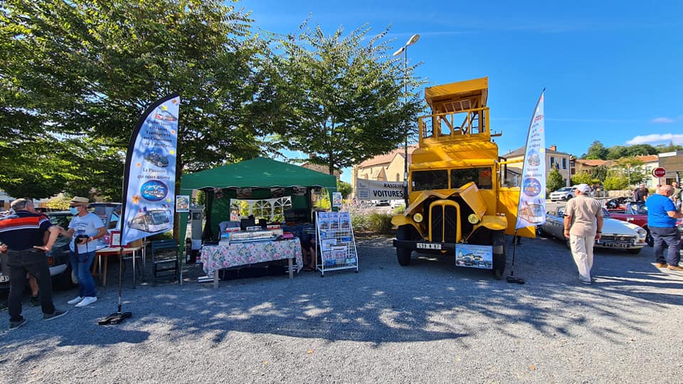 Le stand de l'association