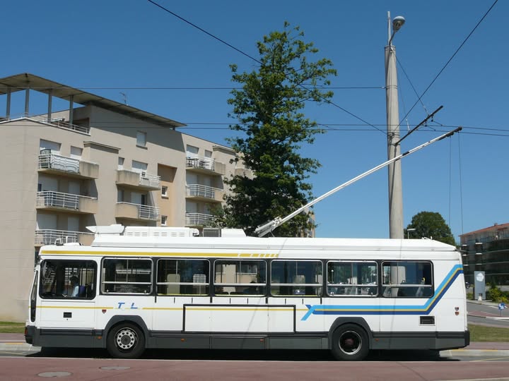 Trolleybus Ligne 5 à la Cornue