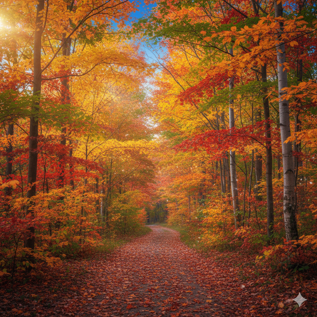 Détails couleurs automne